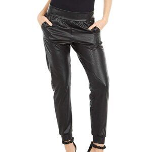 Commando Faux Leather Joggers